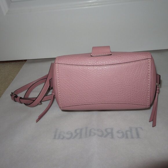 Coach Faye Leather Small Backpack Dusty Rose Leather - Picture 15 of 16
